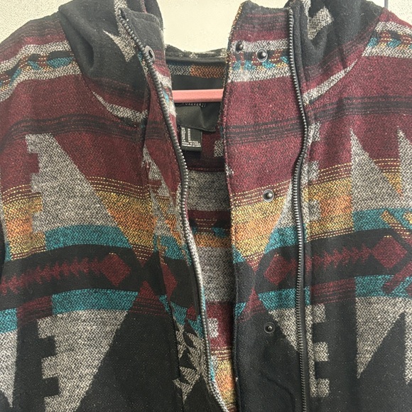 Forever 21 Multicolor Aztec Patterned Jacket - Picture 4 of 5